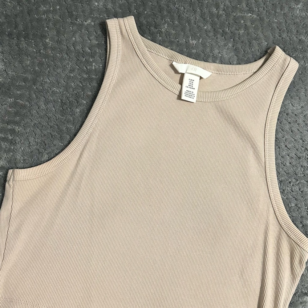 Women's Beige Tank Top